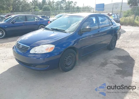 2004 Toyota Corolla Ce из США, поврежденный, VIN 2T1BR32E64C286988